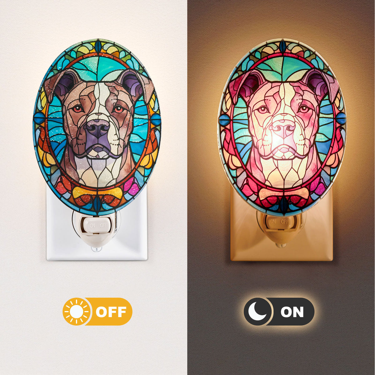 Pitbull Night Light